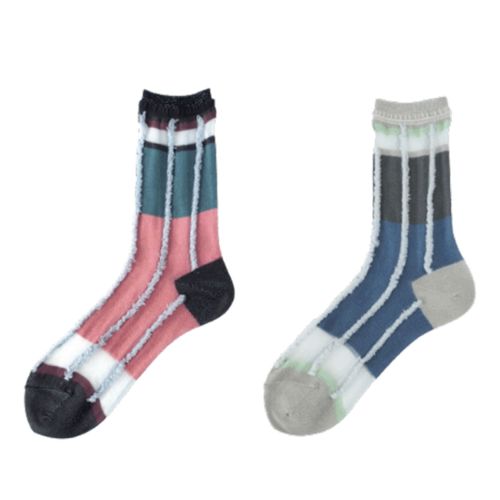 4580830504559







デビイ
andeotte シースルーエッジソックス STRIPE
