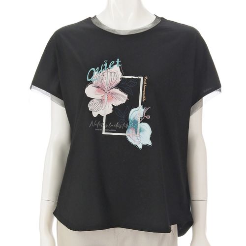 玉一商店
花柄Tシャツ