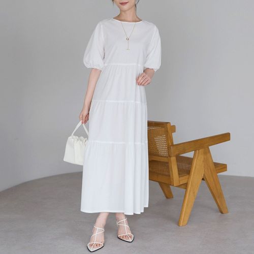 プレステージ
PREFERIR クレープティアードワンピース