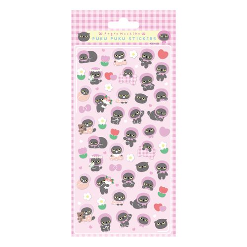 4995394130258



0037AGS041/PK



ビスク
アングリーマチコぷくぷくシール お花やハートとマチコさん（ピンク）