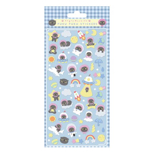 4995394239029



0037AGS044/LBL



ビスク
アングリーマチコぷくぷくシール 宇宙やお天気とマチコさん（ライトブルー）