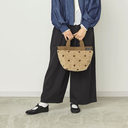 オーブ
ドット刺繍ボアバッグ