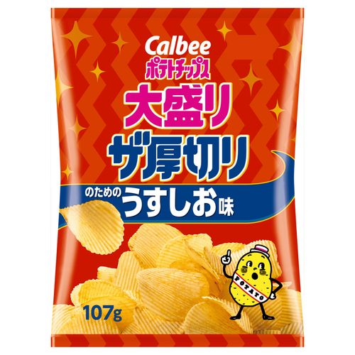 4901330594732







アイネット
カルビー ポテトチップス大盛り ザ厚切りのためのうすしお味