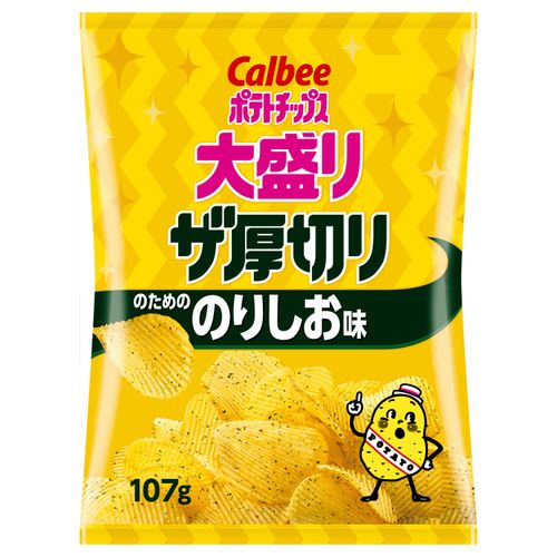 4901330594725







アイネット
カルビー ポテトチップス大盛り ザ厚切りのためののりしお味