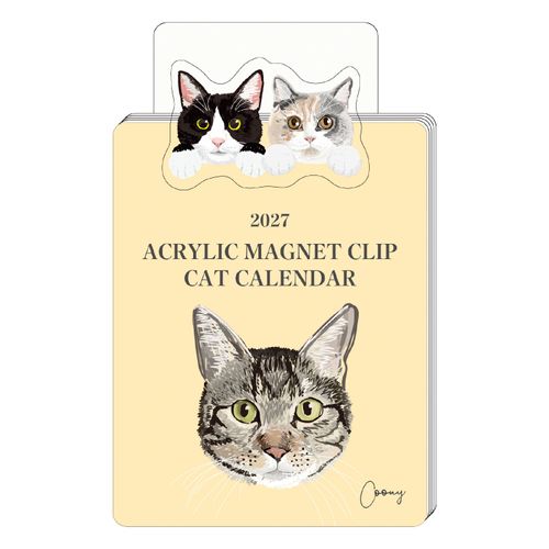 4995027202673



1000140683



アートプリントジャパン
Coony アクリルマグネットクリップカレンダー