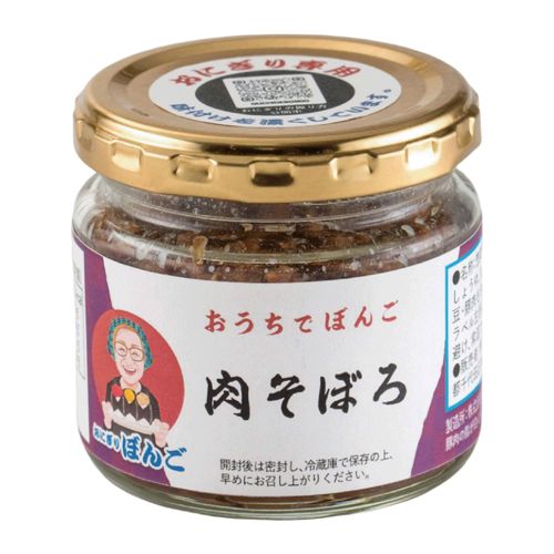 4580292010667







生産者直売のれん会
おうちでぼんご 肉そぼろ