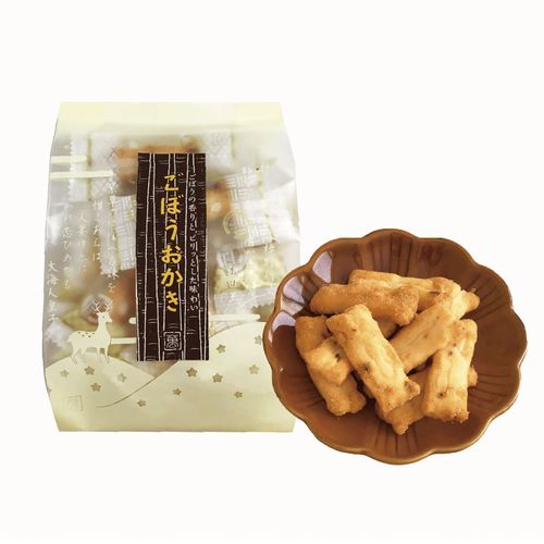 4901623021679







三州製菓
三州総本舗 ごぼうおかき45g×15袋