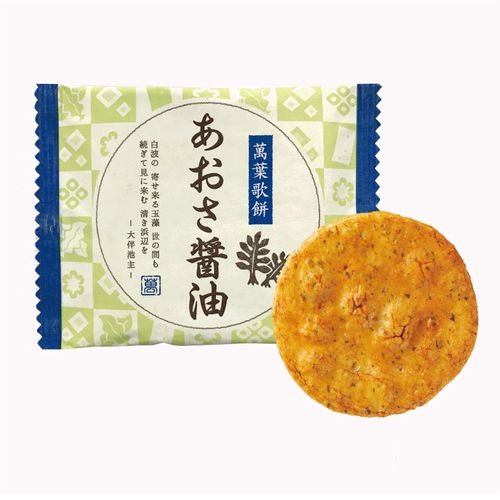 4901623010321







三州製菓
三州総本舗あおさ醤油せんべい1枚入×50袋