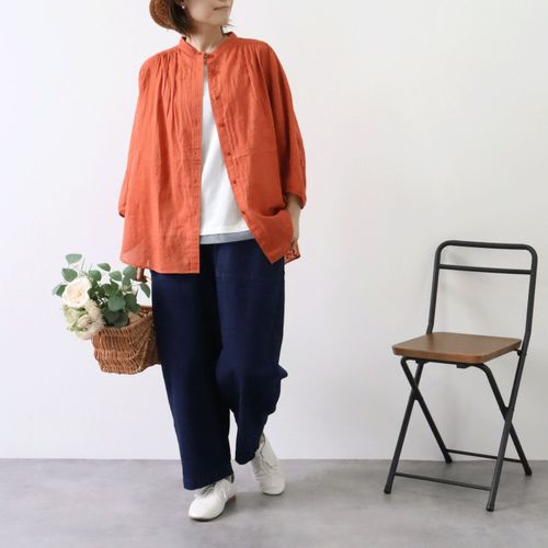 ノンノ
cloudnine ノンノ 花柄刺繍前開きチュニックブラウス