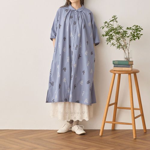 ノンノ
cloudnine ノンノ 花刺繍前開きワンピース