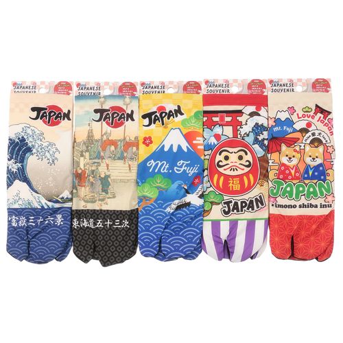 4526830228651







スタジオ・ポアック
JAPANESE SOUVENIR SOCKS プリント足袋 ロークルー丈