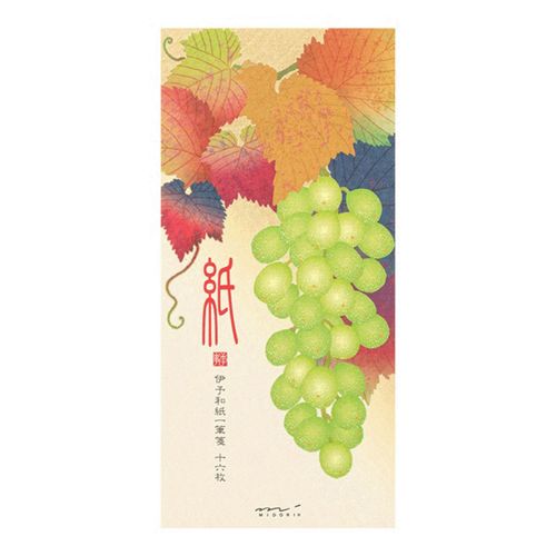 4902805896122



89612006



デザインフィル
一筆箋 葡萄柄