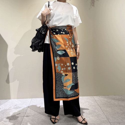 光世
Palm Riche スカーフ付きリラックストップス