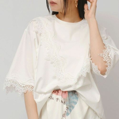 光世
Palm Riche レーストリムトップス