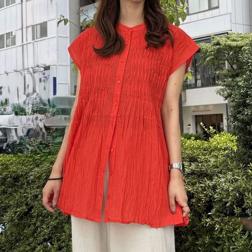 三澤
vingtrois インド綿クリンクルチュニック