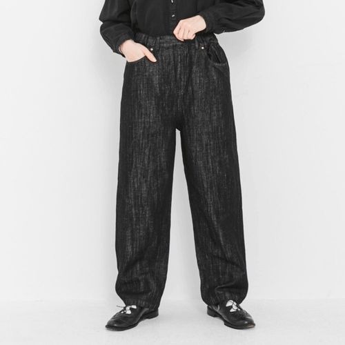 ＹＵＲＫプラン
YURK geniet van 綿麻デニムストレートパンツ