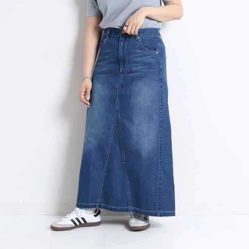 オンアンドオン
MAFRAIS 8oz接触冷感デニムマチフレアスカート