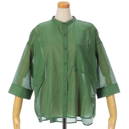 オンアンドオン
le colis リネンブレンドバックシャーリングシャツ