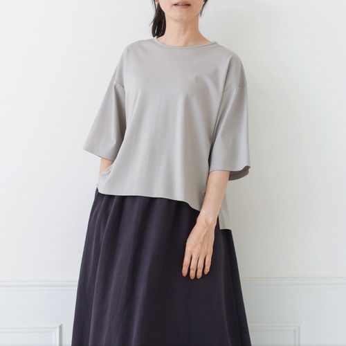 ピープル
Crea delice シルケット6分袖Tシャツ