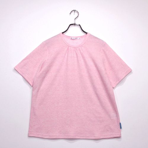 ジジョン
T’BIS STUDIO 半袖タッククルーネックジャカードTシャツ