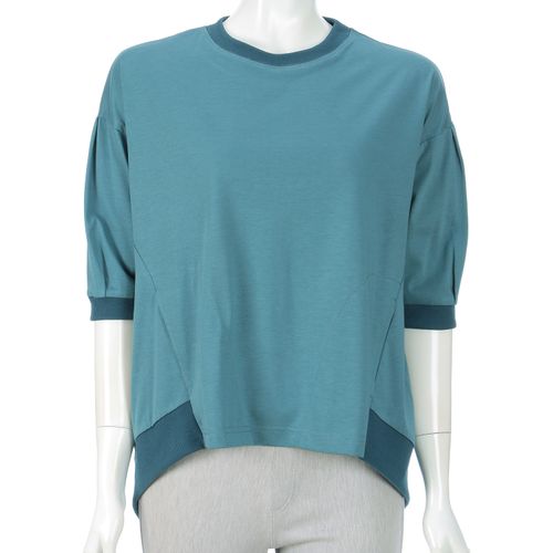 ジプシーブルー
GIPSY BLUE シルケット綿リブヘムワイドTシャツ