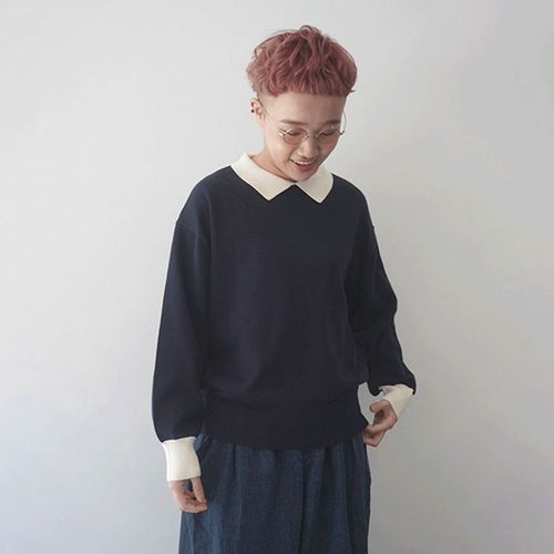 ａｅｌ
mao made ちょこっと衿レディライクプルオーバー