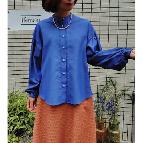 ダブル・フェース
Doubleface Tokyo デニムバンドカラーシャツ