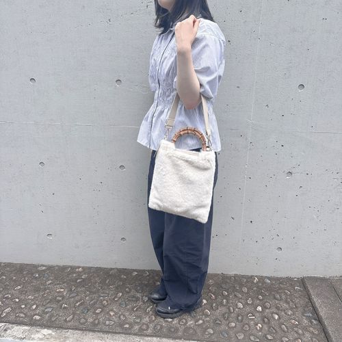 井野屋
バンブーハンドル×エコファー2WAYバッグ