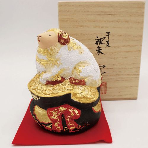 57100206



丸全
博多人形宗也作 祝未