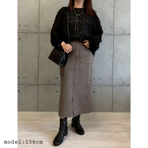 ドリーム
ROSIEE フェイクスウェードスカート