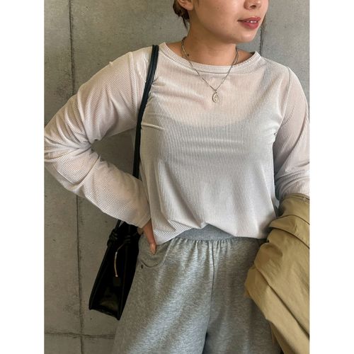 ドリーム
ROSIEE シアーベロアリブカットインナー