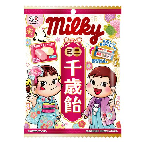 4902555119205







アイネット
不二家 ミルキー ミニ千歳飴袋