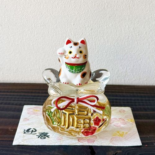 E-33



丸錬梅村商店
招き猫 巾着硝子飾り