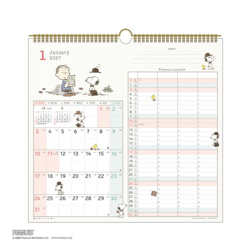 4995027203519



1000140759



アートプリントジャパン
SNOOPY 家族Wマンスリー／PEANUTS