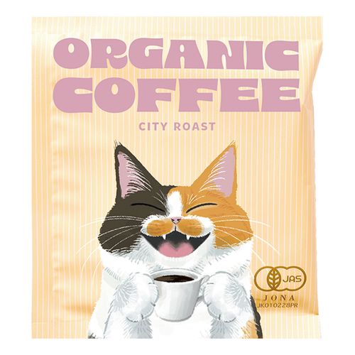4909288125923



12592 15ｹﾀﾊﾞ



陶和
オーガニックドリップコーヒー1P（シティロースト）三毛猫