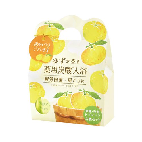 4975541622720



62272



チャーリー
発泡タイプ薬用入浴剤 4Pセット ゆずの香り