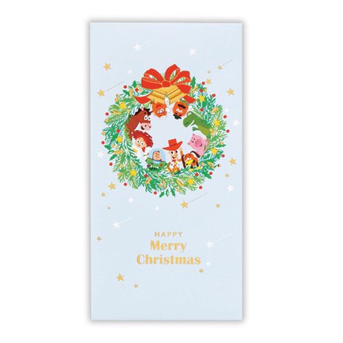 4961099856366



856366



日本ホールマーク
DISNEY クリスマス祝儀袋 トイ・ストーリー／リース2