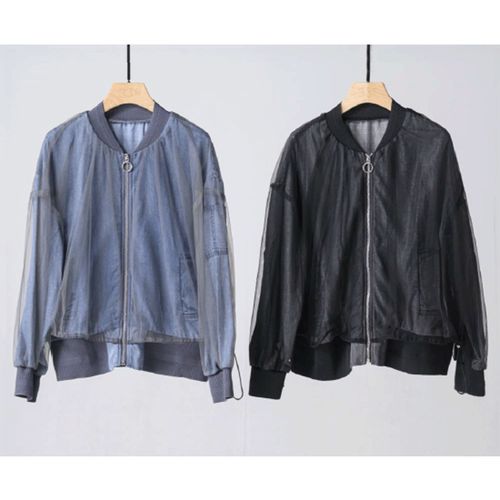 Ａｓｈｌｅｙ＆Ｂｒｏｓ
33℃ テンセルデニムチュールレイヤードブルゾン