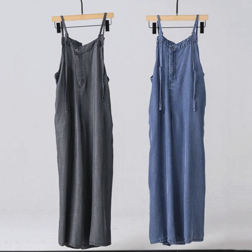 Ａｓｈｌｅｙ＆Ｂｒｏｓ
33℃ テンセルデニムワイドパンツオールインワン