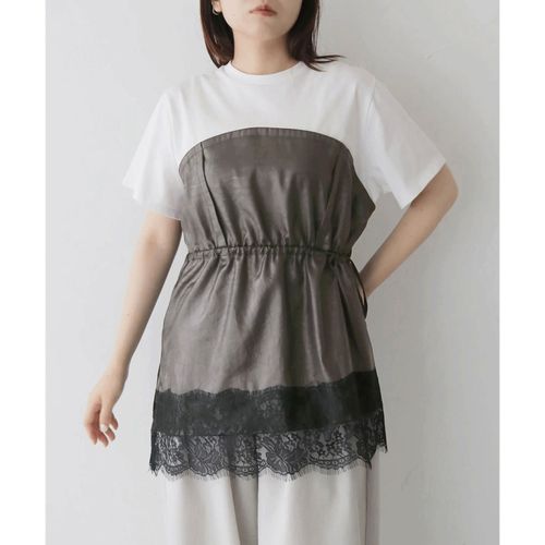 三澤
vingtrois ヴィンテージサテンレースドッキングTシャツ