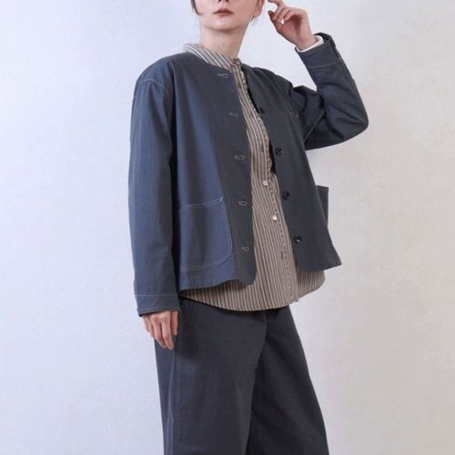 4571688596346







デュウ
le ciel de demain コットンストレッチツイルジャケット