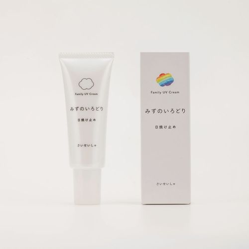 4932058110515







彩生舎
ファミリーUVクリーム 水の彩 40g