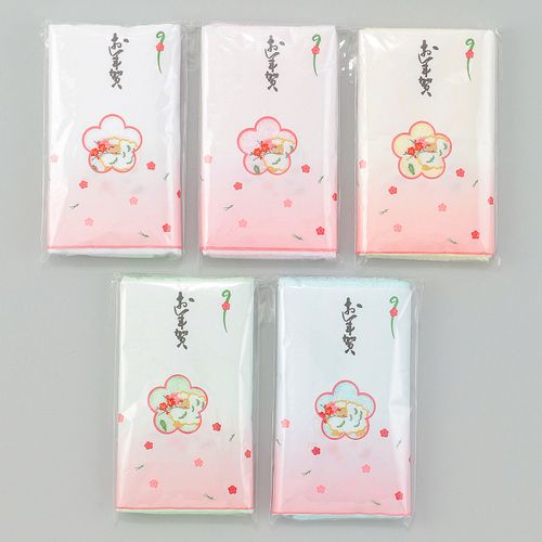 無文館
お年賀タオル 枝梅のひつじ 熨斗掛け