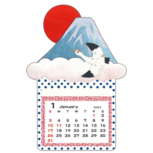 4515968341899



C-1817-MG



グリーティングライフ
2027 ミニマグネットカレンダー 富士山