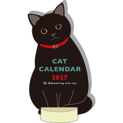 4515968341769



C-1804-ET



グリーティングライフ
2027 アニマルダイカットカレンダー ねこ