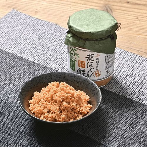 4901540610659







合食
函館あさひ 荒ほぐし鮭 減塩