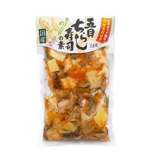 4972829210419







交和食品販売
国産五目ちらし寿司の素 2合用
