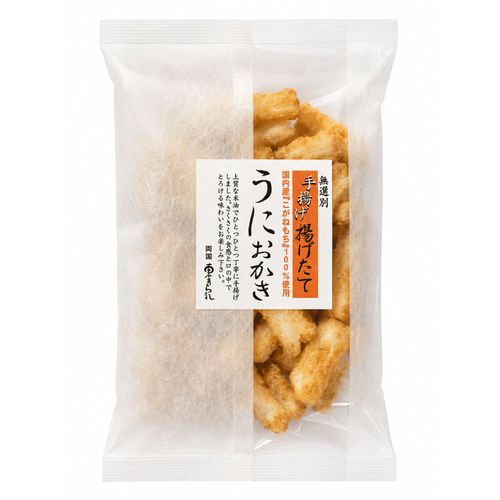 4977974909010



2ｺﾀﾊﾞ



東あられ本鋪
東あられ 無選別・揚げたてうにおかき